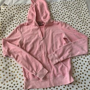 Bubblegum Pink Juicy Couture Terrycloth Sweatshirt